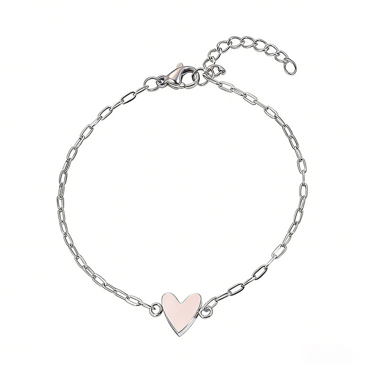 Bracelet Adjustable Heart Chain Matching Couple jewelry