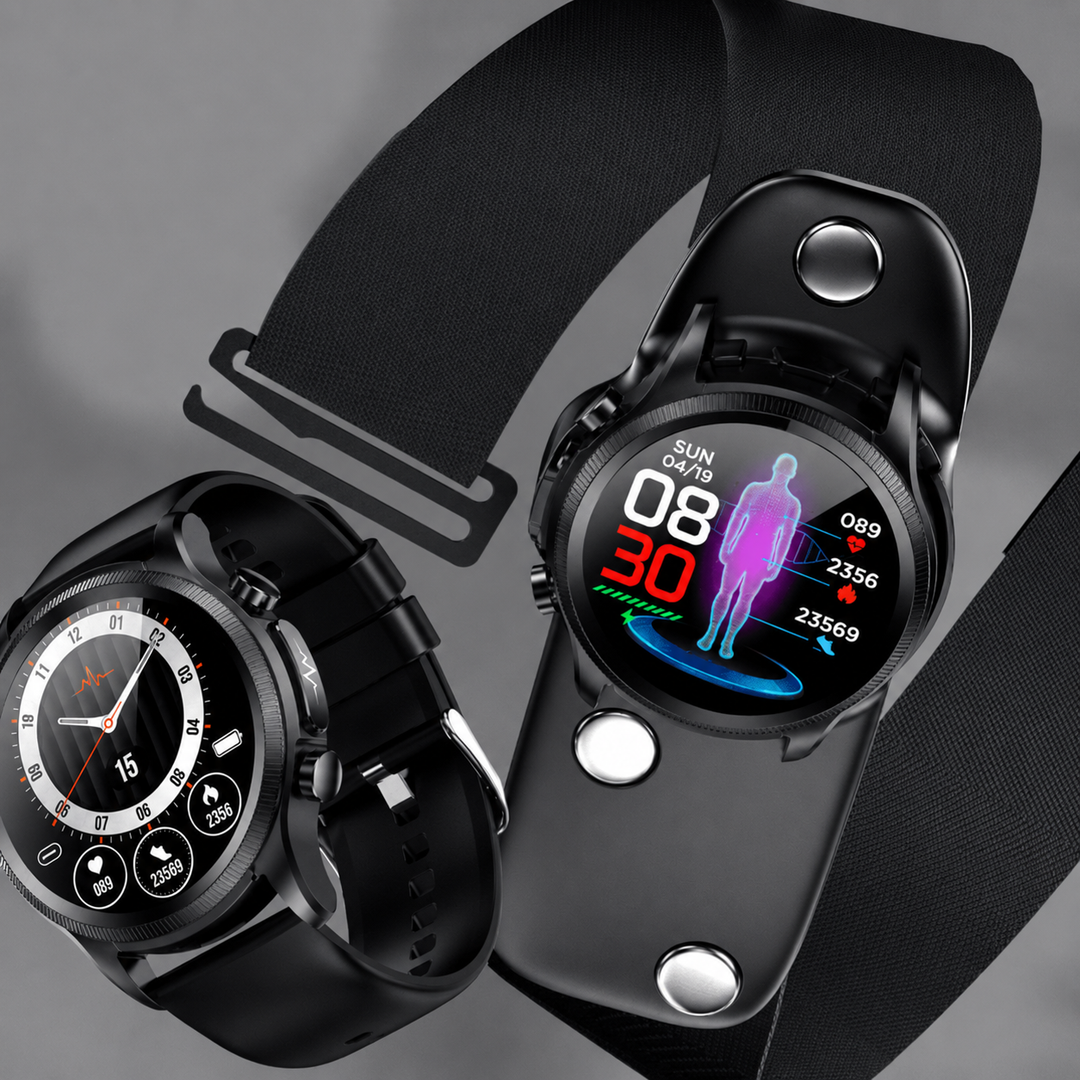 Smartwatch Fitness Tracker Heart Rate Monitoring