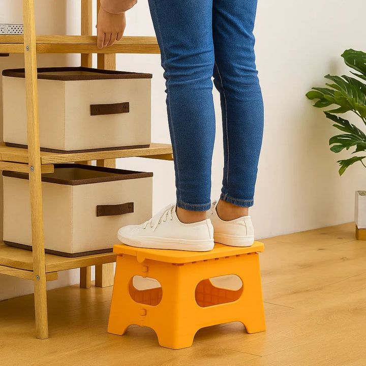 Step Stool Folding Plastic Portable Home Footstool
