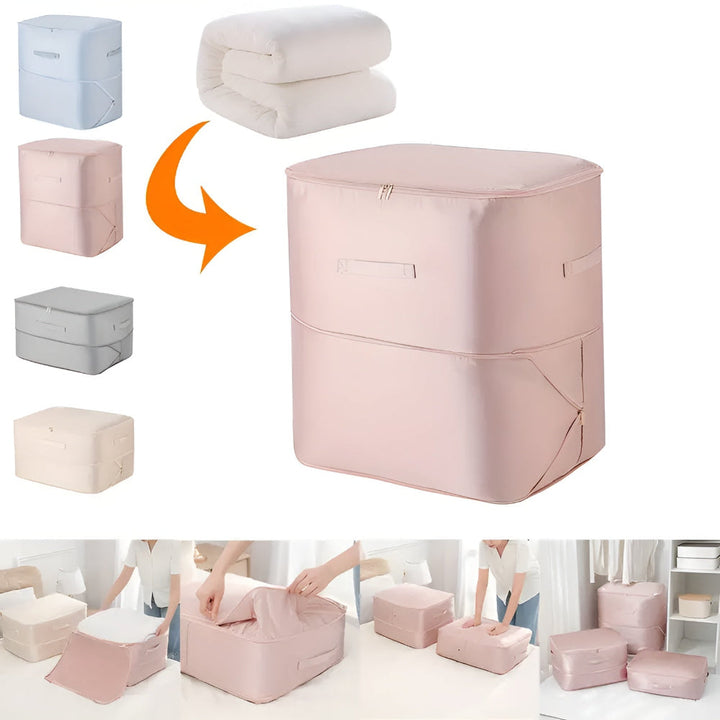 Storage Bags Compression Closet Clothing Bedding Organizer
