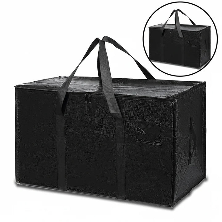 Storage Bags Heavy Duty Moving Tote Waterproof Zipper Organizer