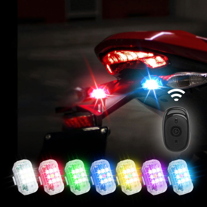 Strobe Lights LED Remote USB Vehicle Warning Flashers