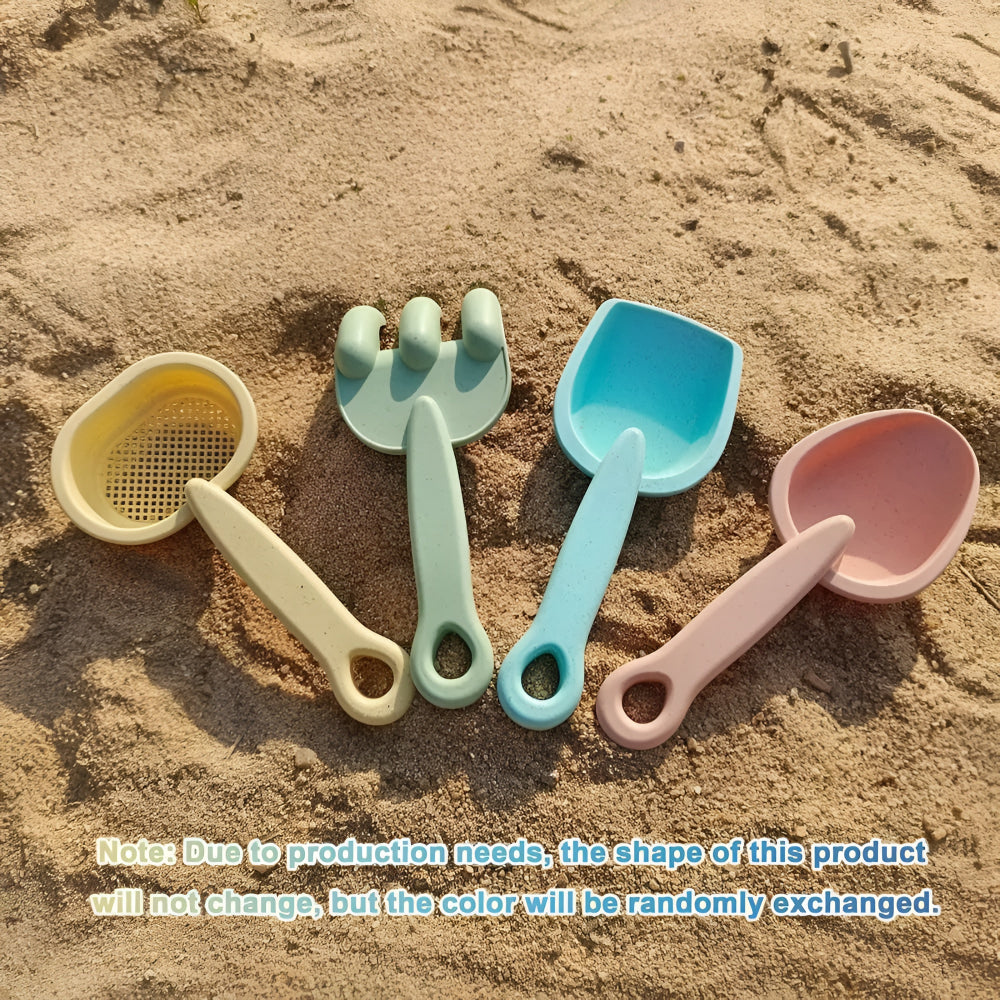 Summer Beach Toys Foldable Sand Bucket Kids Outdoor Play Set