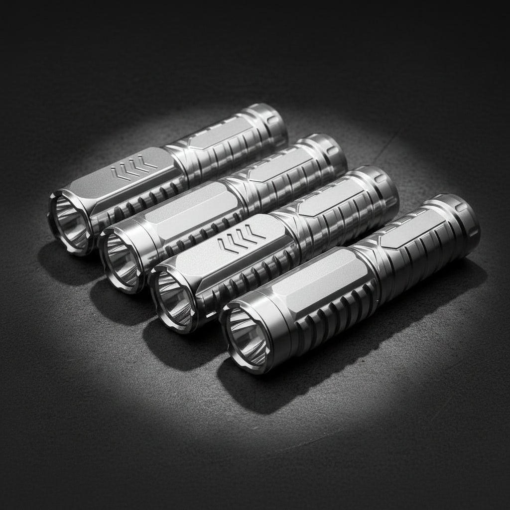 Flashlight LED Tactical Rechargeable Aluminum Torch Outdoor Use