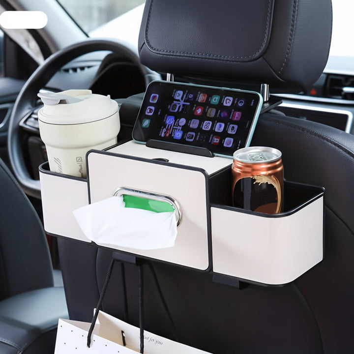 Car Organizer Seat Back Storage Box Cup Holder Multifunctional