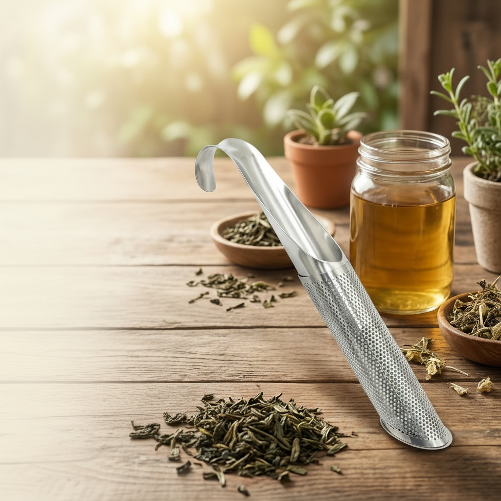 Compact Stainless Steel Tea Infuser Loose Leaf Tea Brewing