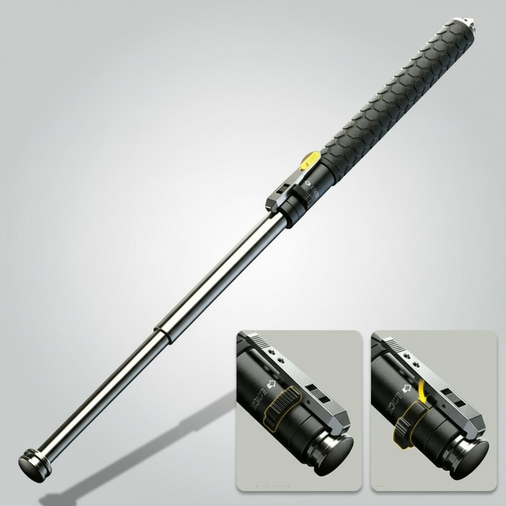 Walking Stick Telescopic Hiking Pole Alloy Outdoor Stability Support