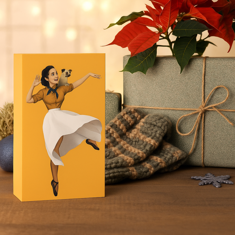 Home Decor Tissue Box Holder Figure Style Stand