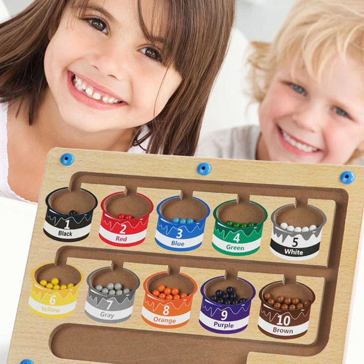 Toddler Toys Magnetic Maze Board Learning Puzzle