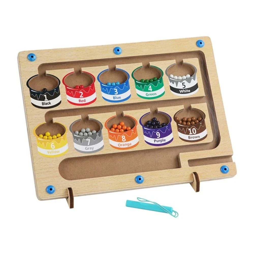 Toddler Toys Magnetic Maze Board Learning Puzzle