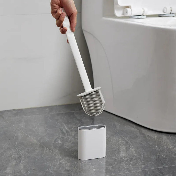 Toilet Brush Silicone Wall Mounted Bathroom Cleaner