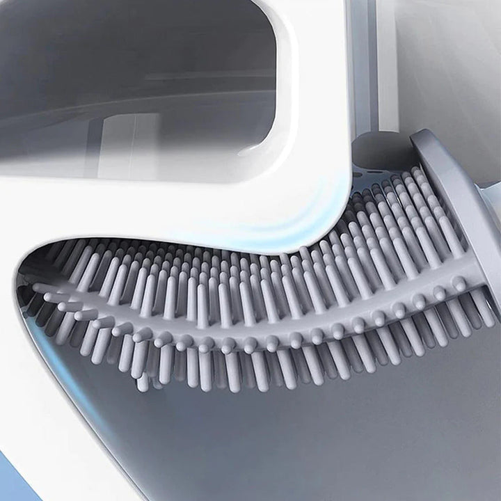 Toilet Brush Silicone Wall Mounted Bathroom Cleaner