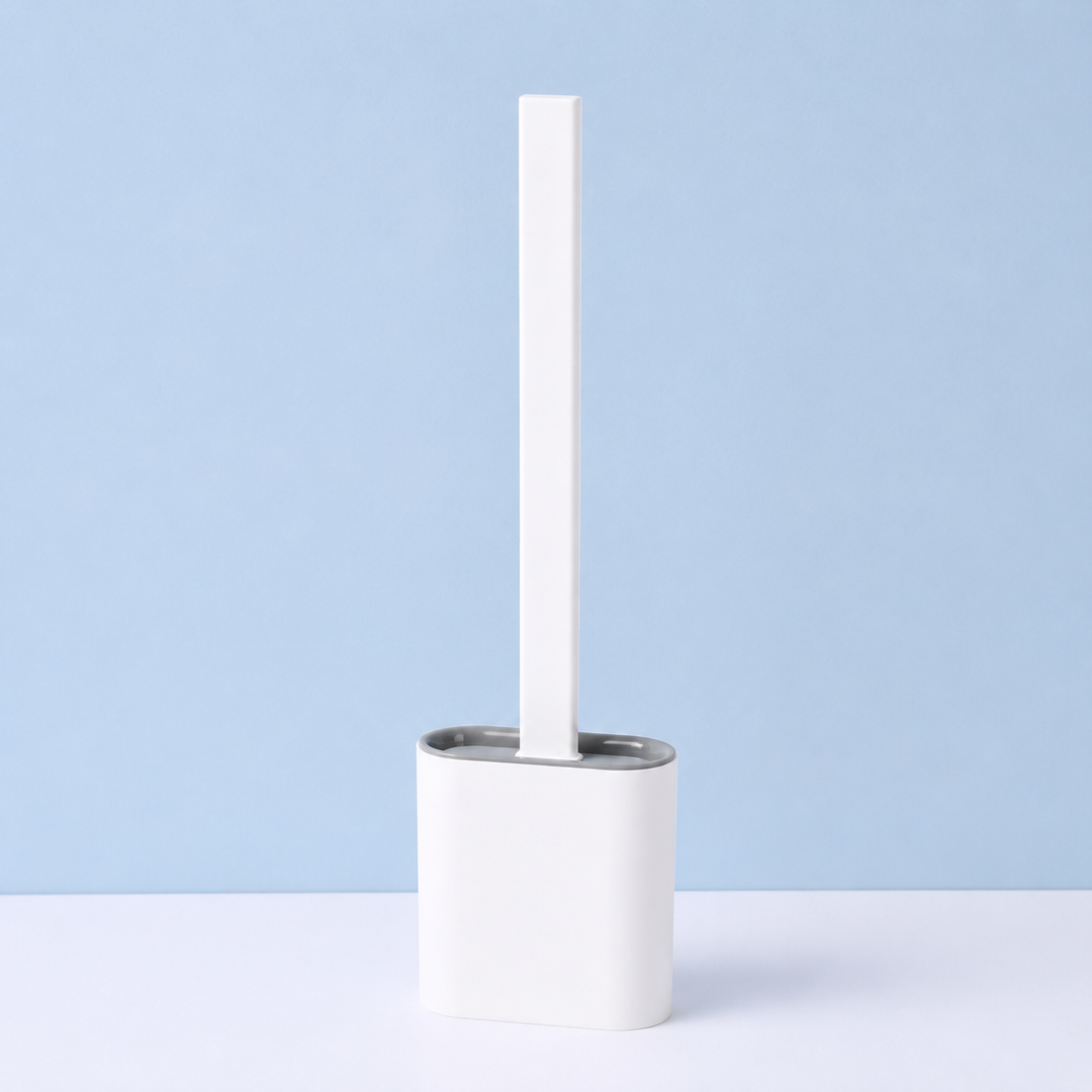 Toilet Brush Compact Bathroom Cleaning Holder