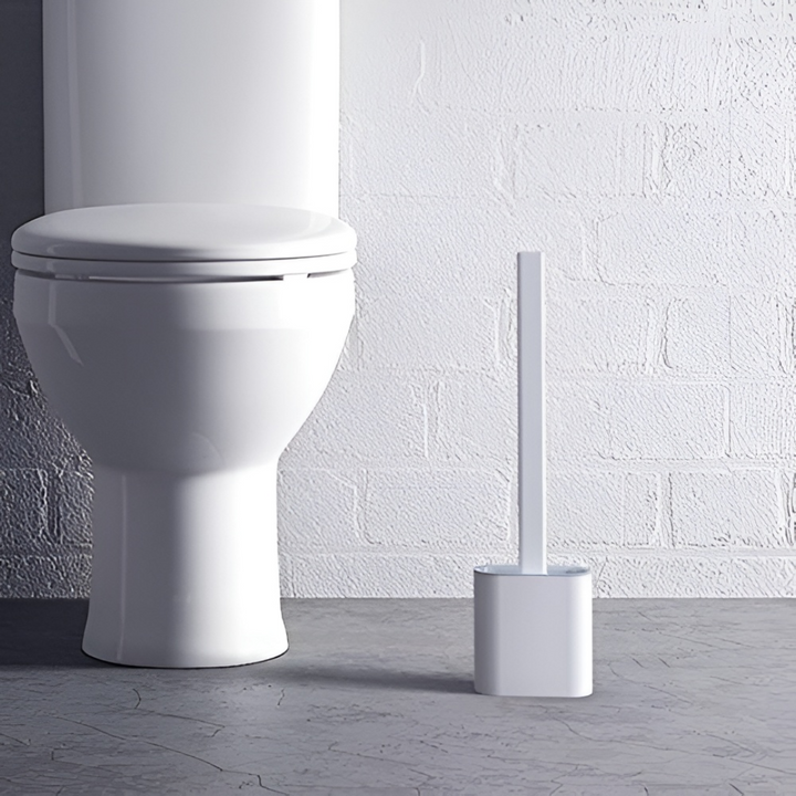 Toilet Brush Compact Bathroom Cleaning Holder