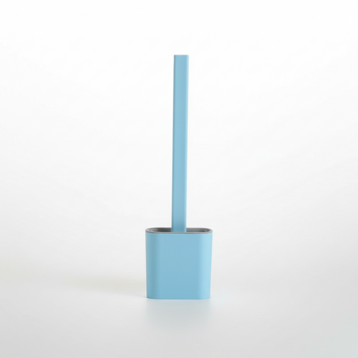 Toilet Brush Silicone Flexible Hygienic Wall Mount Holder