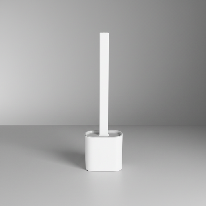 Toilet Brush Silicone Flexible Hygienic Wall Mount Holder