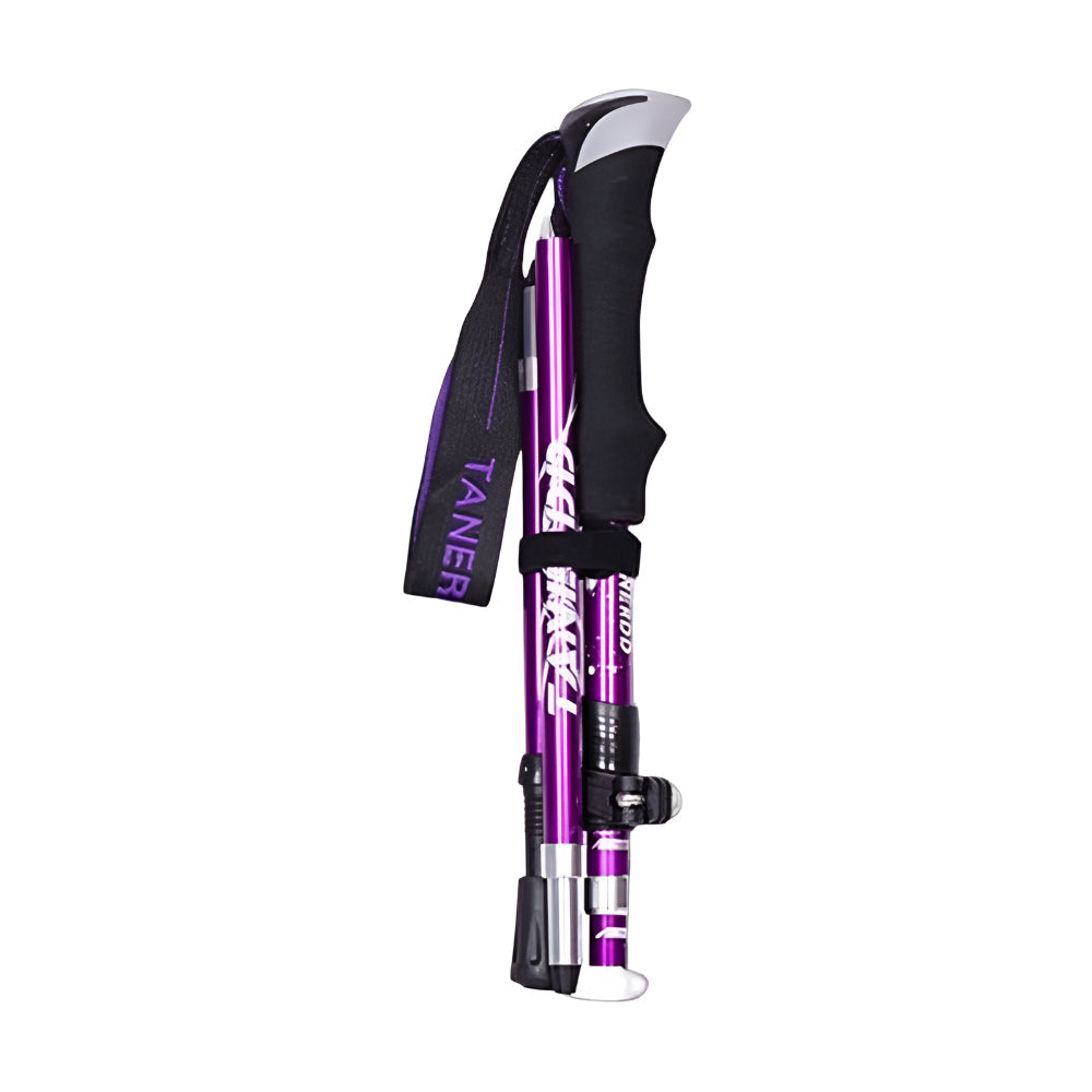 Trekking Poles Foldable Telescopic Hiking Support Stick