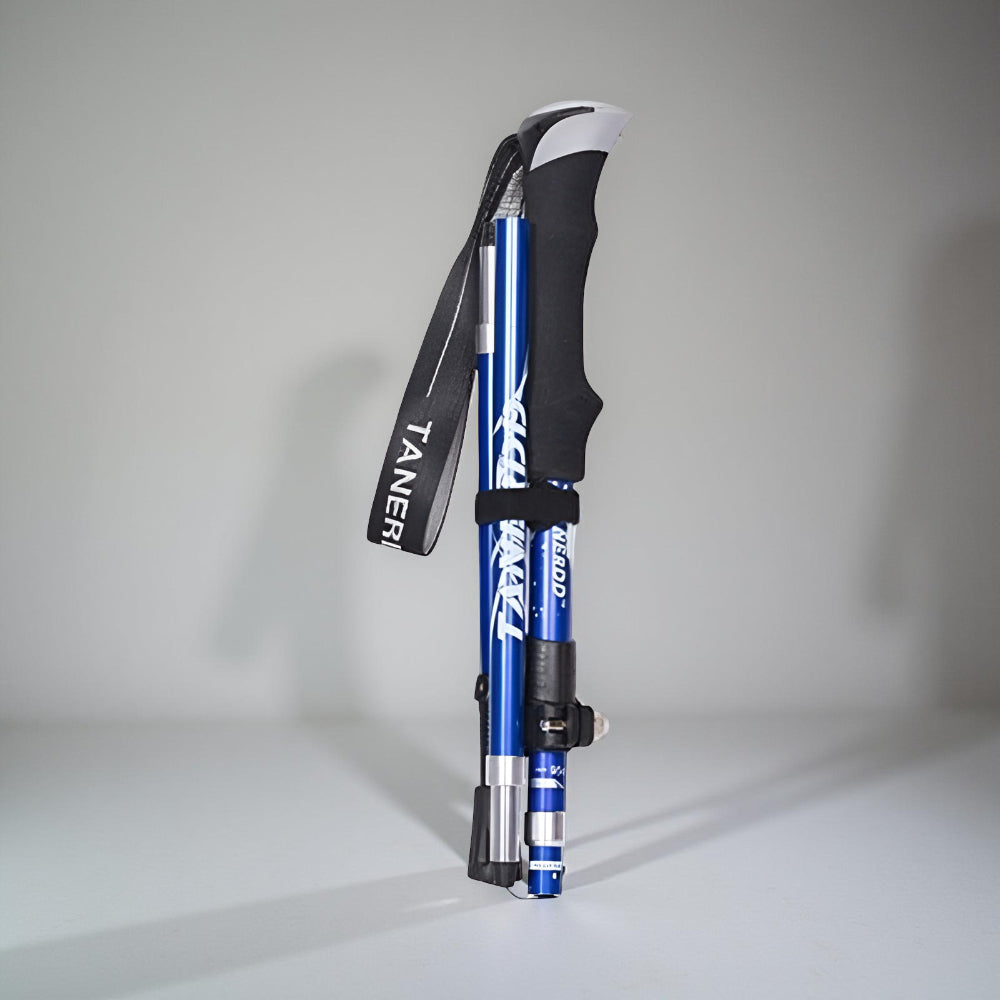 Trekking Poles Foldable Telescopic Hiking Support Stick