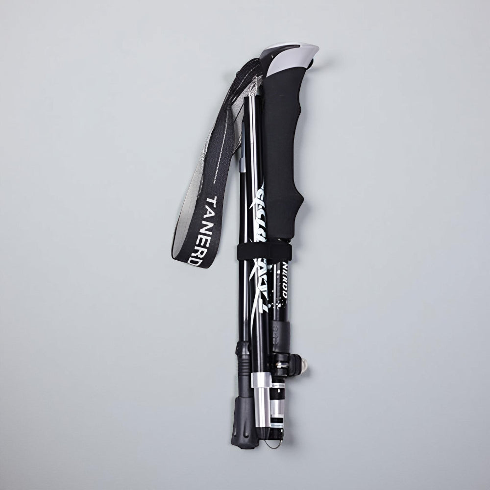 Trekking Poles Foldable Telescopic Hiking Support Stick