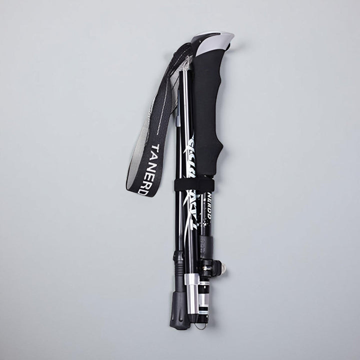 Trekking Poles Foldable Telescopic Hiking Support Stick