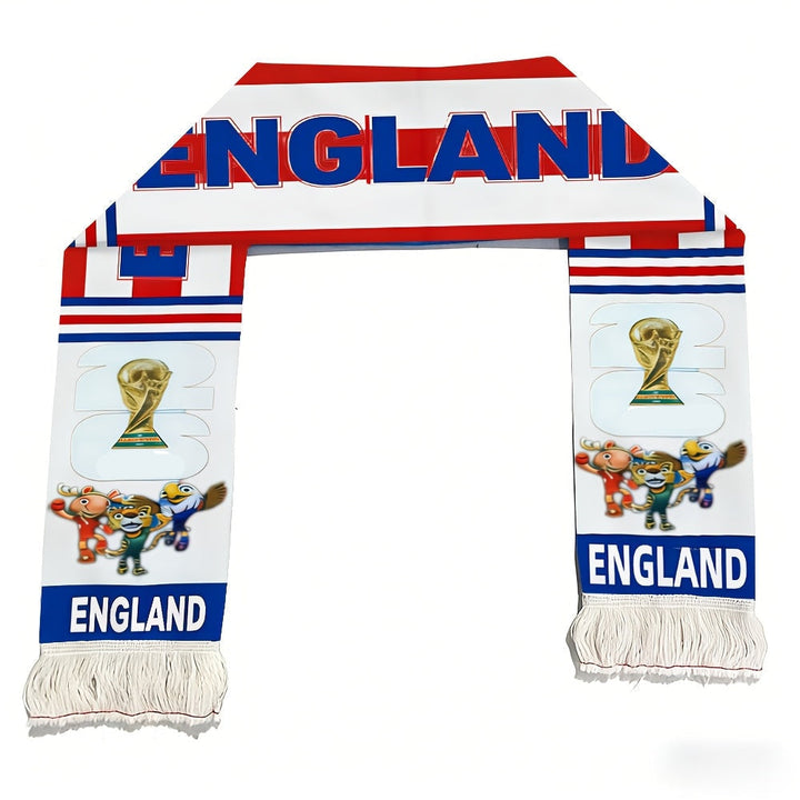 UK Flag Fan Scarf World Cup Supporter Matches Events