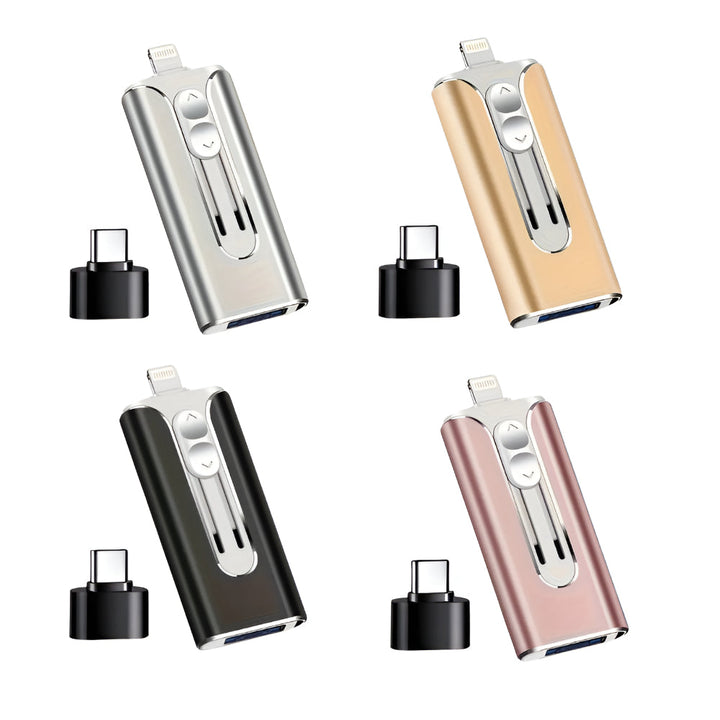 USB Flash Drive Multi Connector Phone Computer Storage