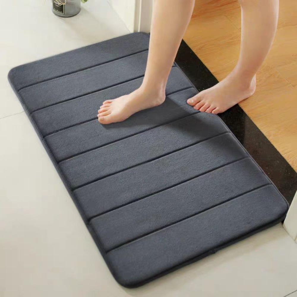 UltraSoft Absorbent Bath Mat | Anti-Slip &amp; Fast-Dry Design