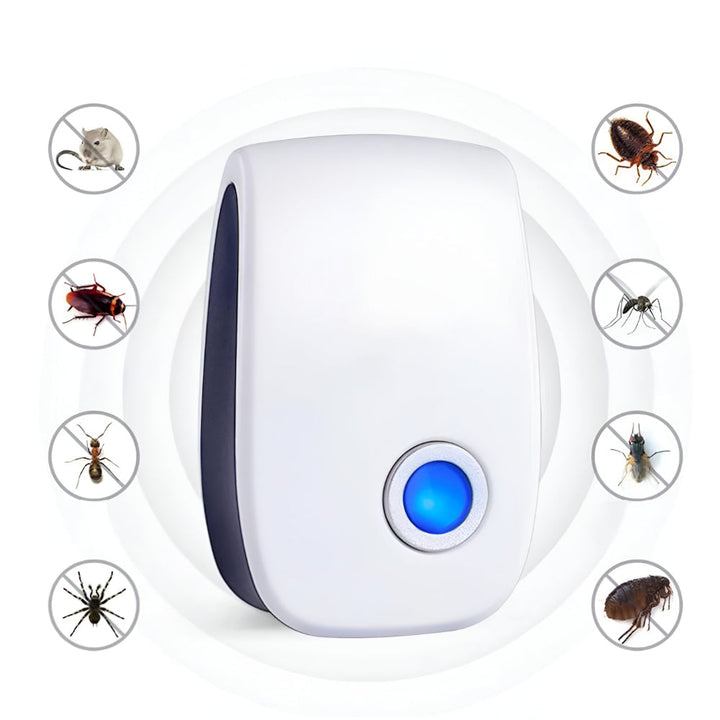 Pest Control Ultrasonic Indoor Plug Device Set