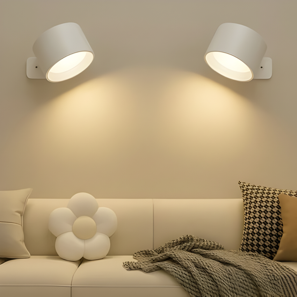 Wall Light Rechargeable LED Adjustable Magnetic Mount