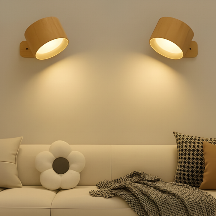 Wall Light Rechargeable LED Adjustable Magnetic Mount