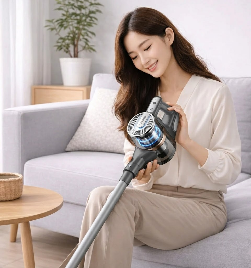 Vacuum Cleaner Cordless Stick Lightweight Home Floor Cleaning