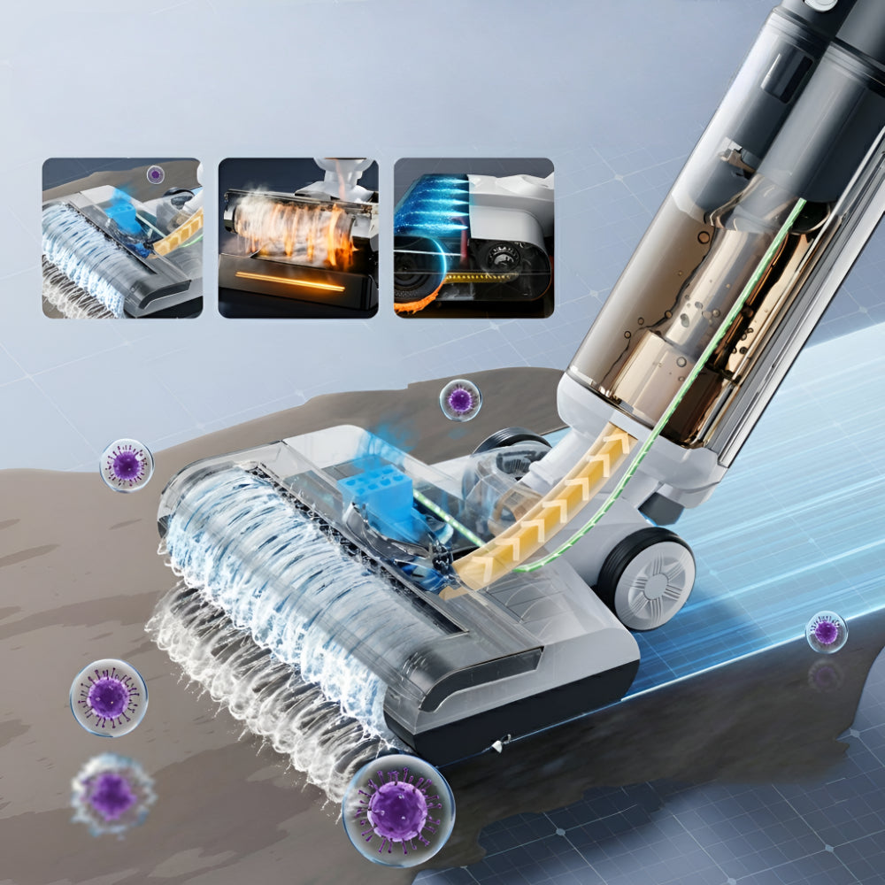 Vacuum Cleaner Cordless Wet Dry Floor Mop