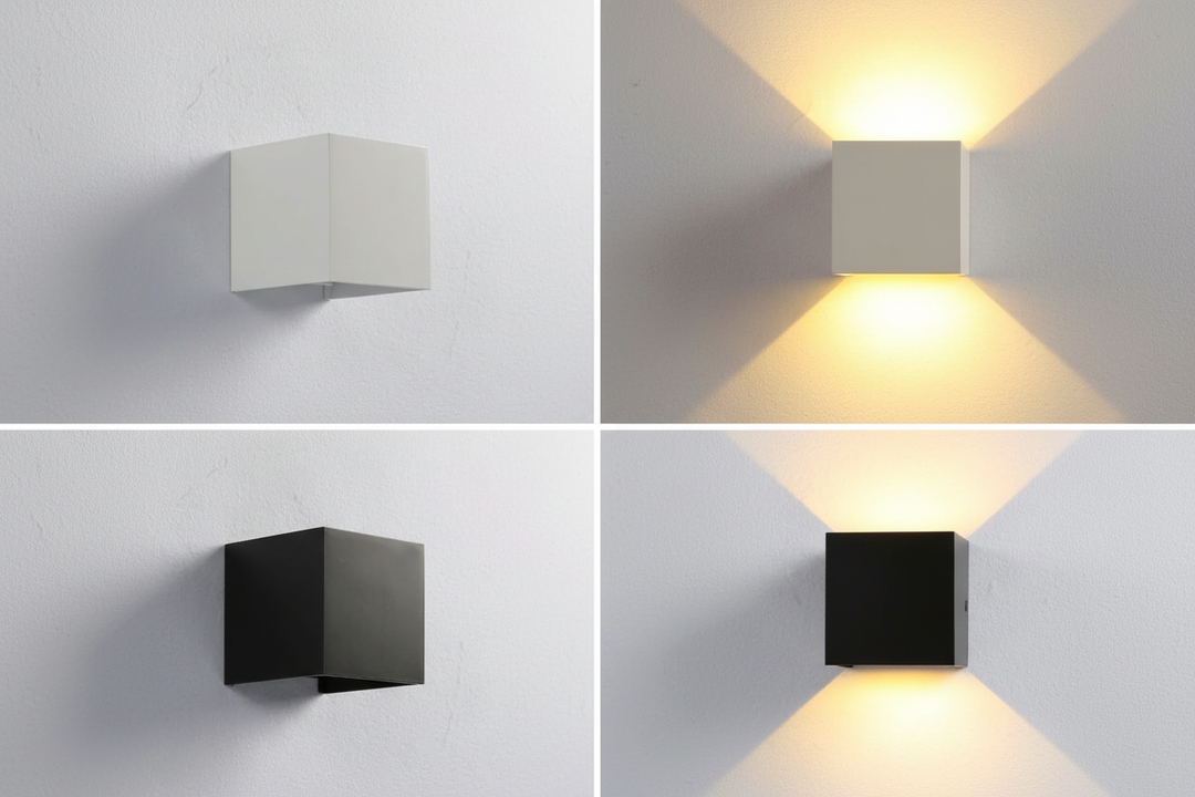Wall Light Motion Sensor Rechargeable LED Cube Lamp