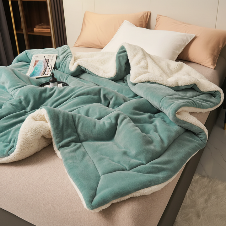 Throw Blanket Cozy  Flannel Soft Warm Bed Couch Cover