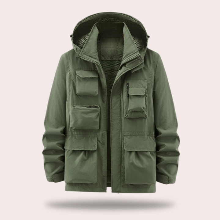 Winter Jacket Quilted Down Slim Fit Waterproof Outerwear