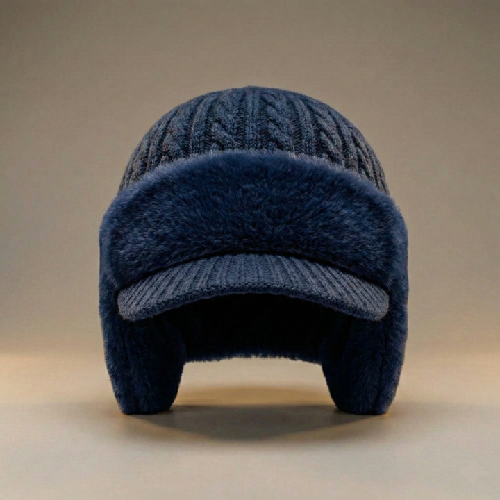 Winter Hat Ear Flap Trapper Knit Cap Cold Weather Outdoor