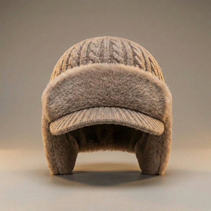Winter Hat Ear Flap Trapper Knit Cap Cold Weather Outdoor