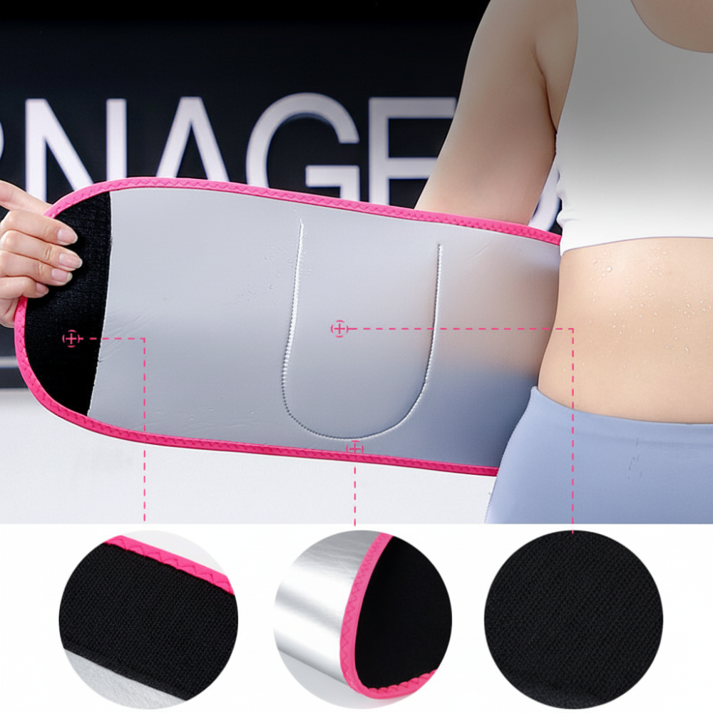 Waist Sneaker Core Support Sweat Belt Abdominal Slimming Wrap