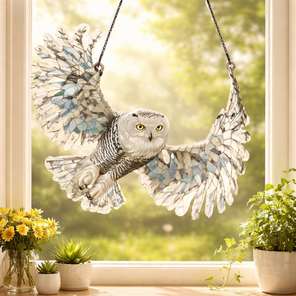 Wall Art Window Suncatcher Hummingbird Hanging Decor