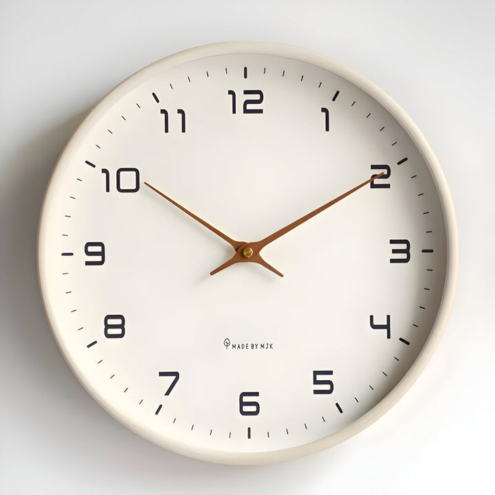 Wall Clock Silent Modern Round Decorative Home Accent