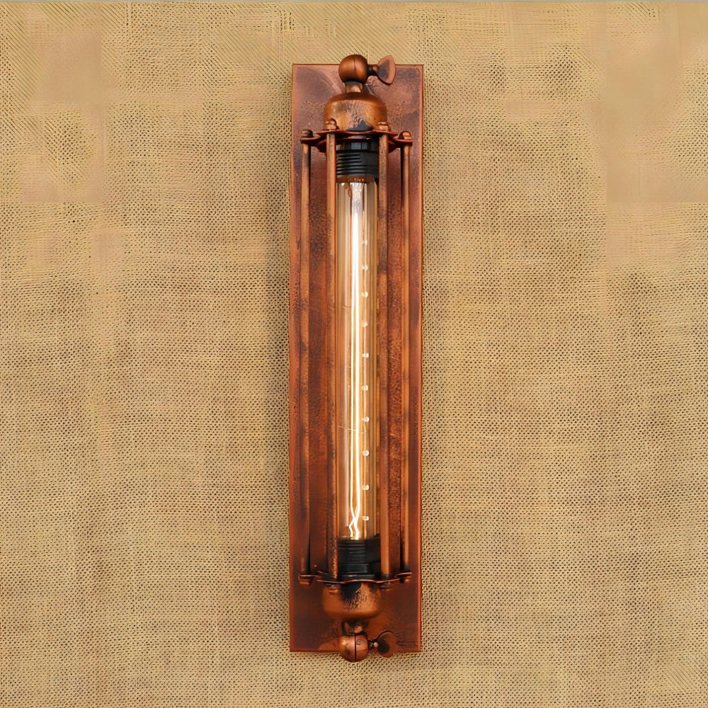 Vintage Wall Sconce Metal LED Mounted Fixture Indoor Accent