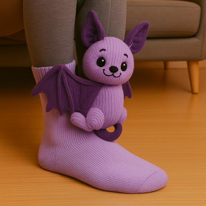 Socks Animal 3D House Non Slip Warm Design