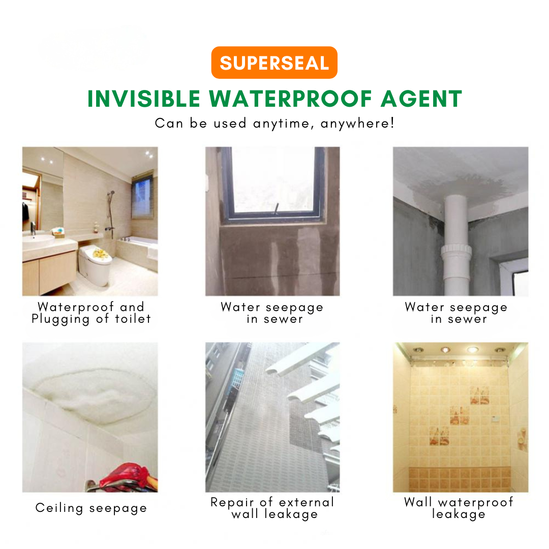 Waterproof Sealant Leak Stopper Invisible Waterproofing Agent