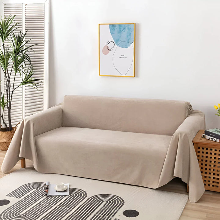 Sofa Cover Blanket Couch Protector Textured Furniture Throw