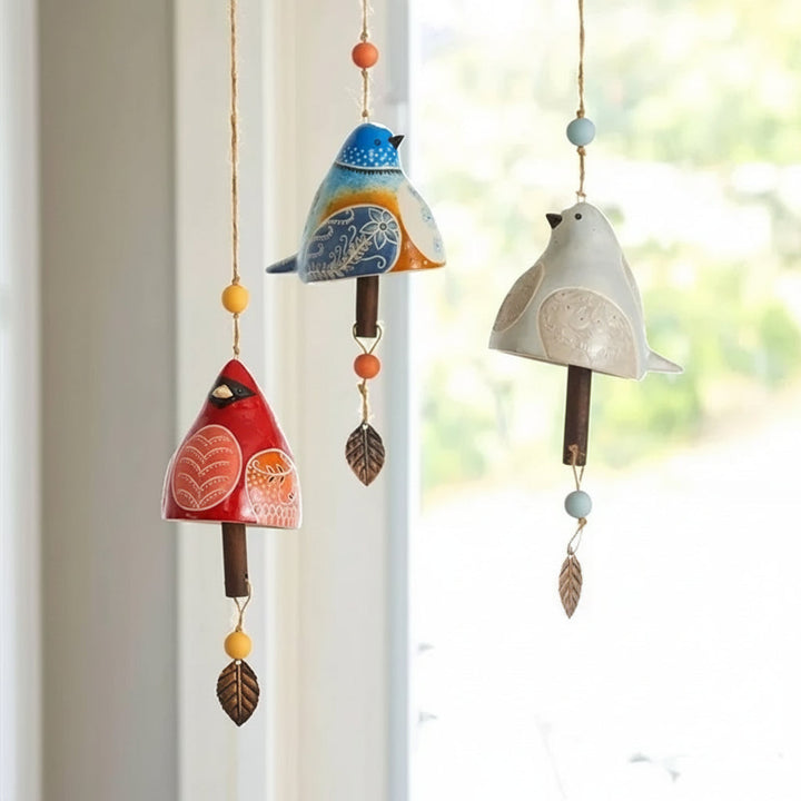 Wind Chimes Hanging Bird Garden Decoration Outdoor Patio