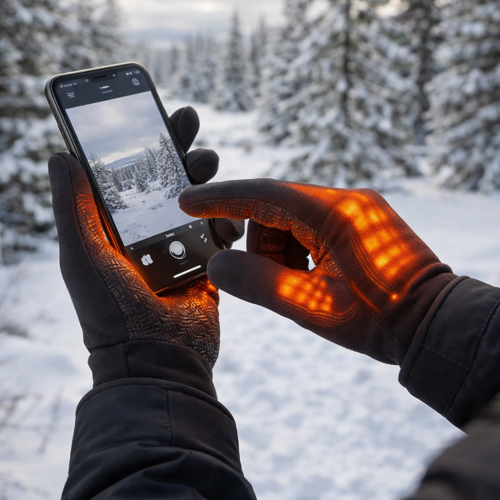 Winter Gloves Thermal Touchscreen Outdoor Handwear