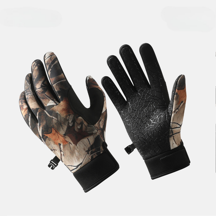 Winter Gloves Touchscreen Outdoor Anti Slip Surface Design