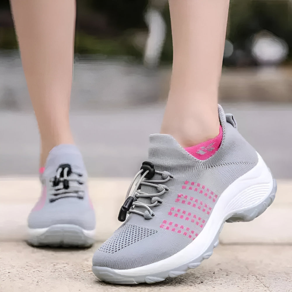 Women Sneakers Supportive Walking Athletic Design