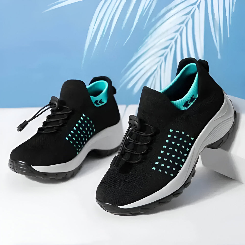 Women Sneakers Supportive Walking Athletic Design