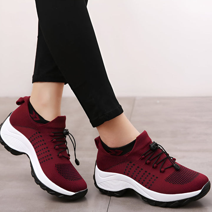 Women Sneakers Supportive Walking Athletic Design